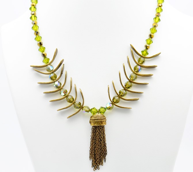 Green Pesce Necklace 